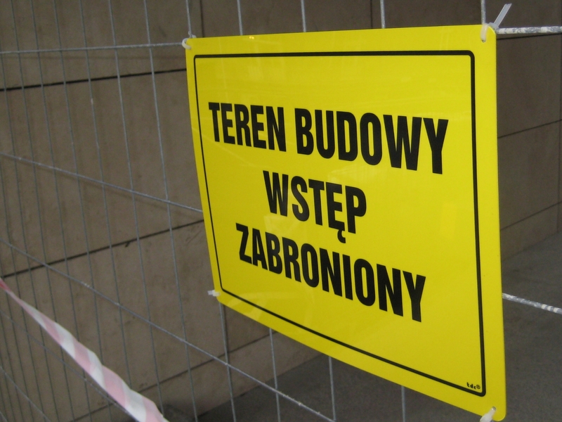 Teren budowy - Jacek Butlewski