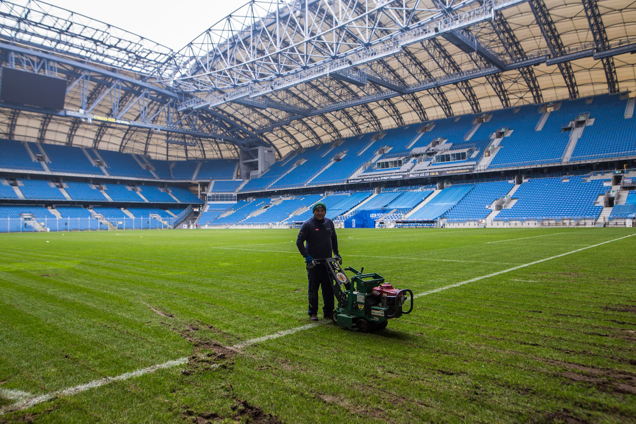trawa murawa lech poznań stadion bułgarska - Lech Poznań