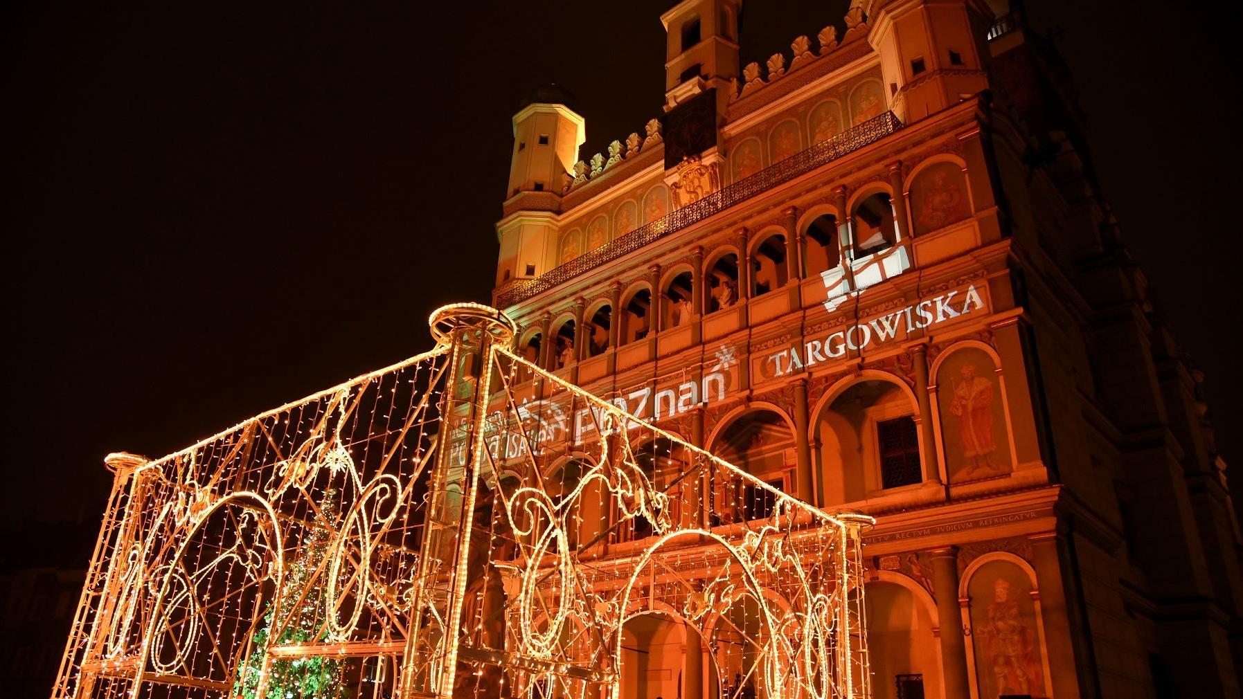 iluminacje świąteczne poznań  - UMP