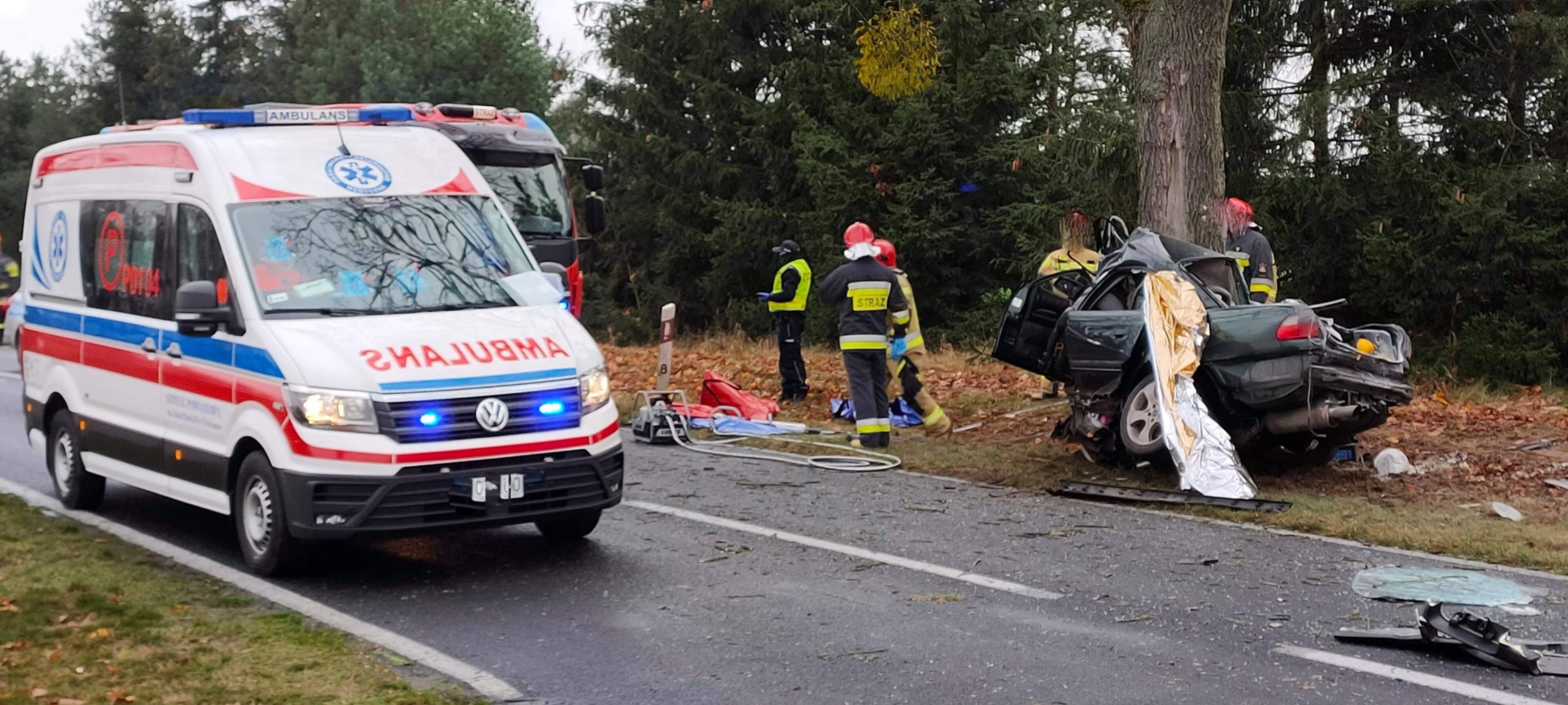 wypadek trzcianka Wrząca - TVL Trzcianka