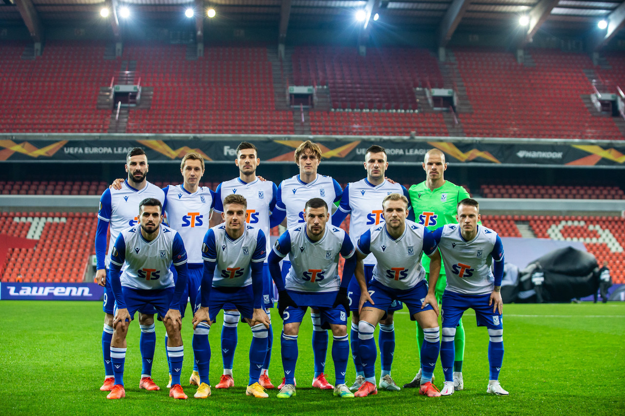 lech poznan standard liege liega europy - Lech Poznań