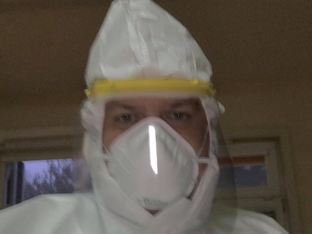 marcin porzucek szpital wolontariusz - archiwum prywatne