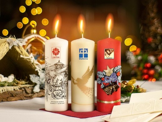 świeca caritas - Caritas Poznań