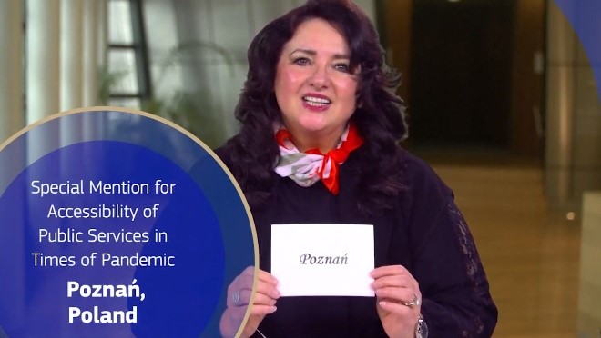 Acces City Award  poznań - YT: European Commission