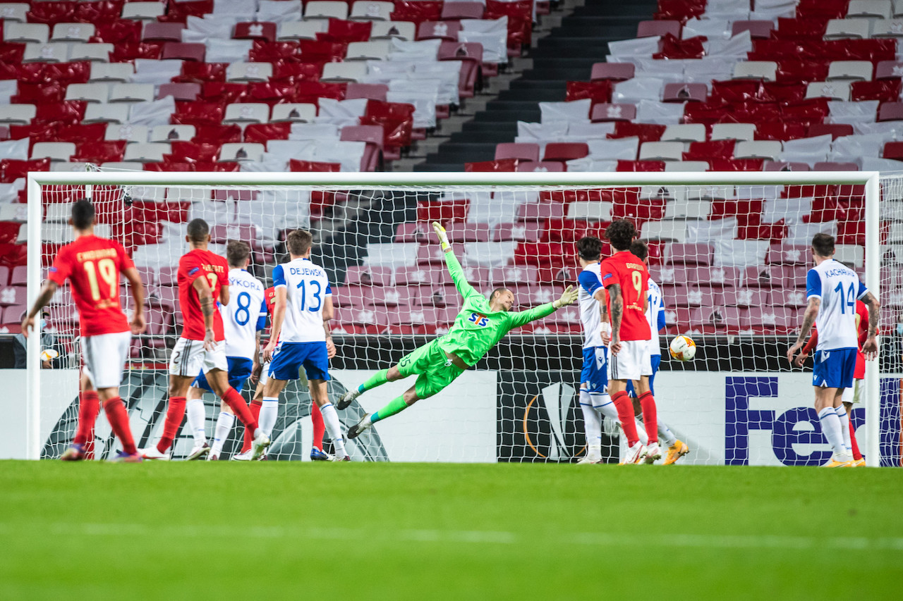 lech poznań benfica lizbona liga europy - Lech Poznań