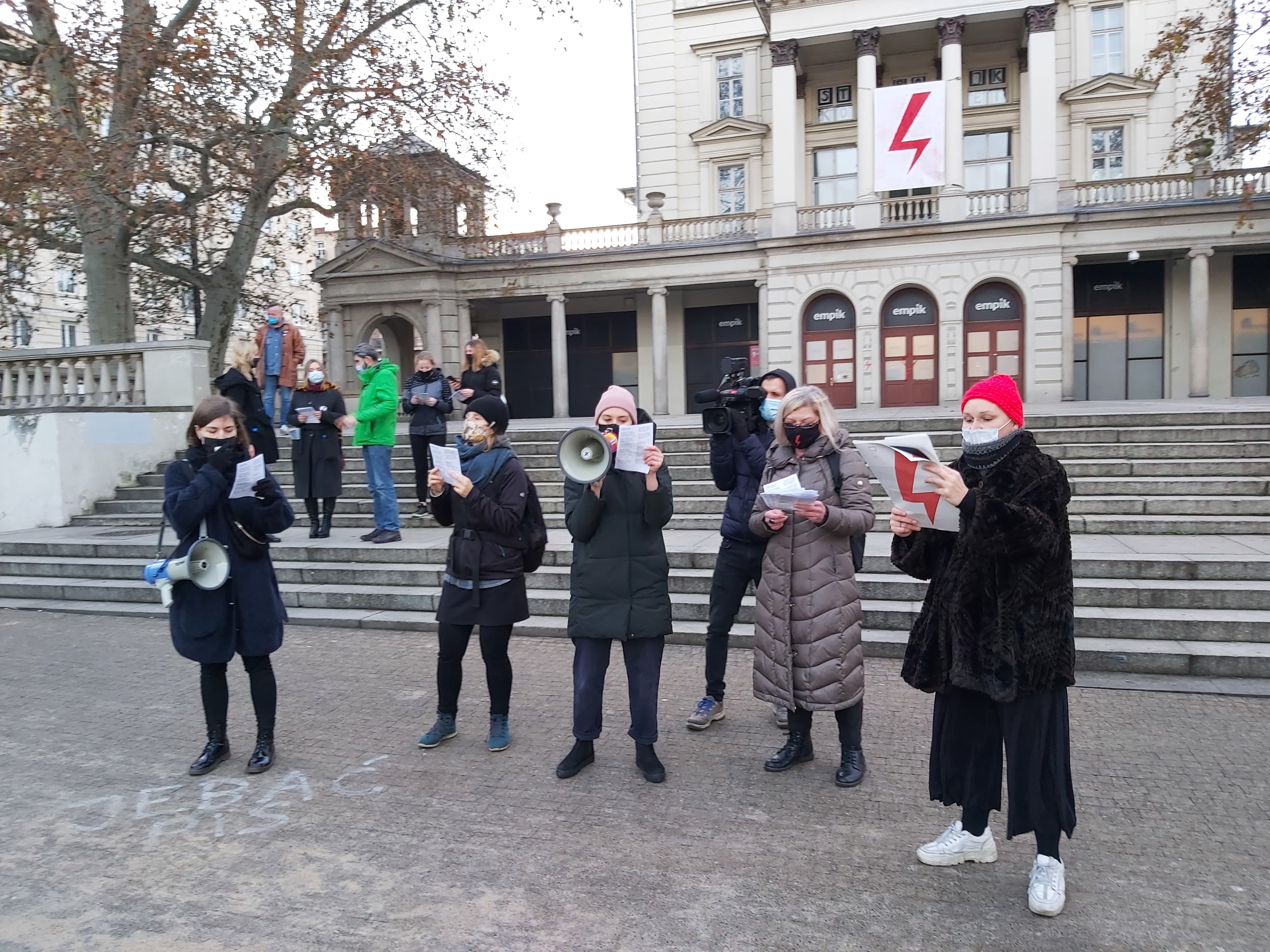 kolędy protest aborcja - Krzysztof Polasik