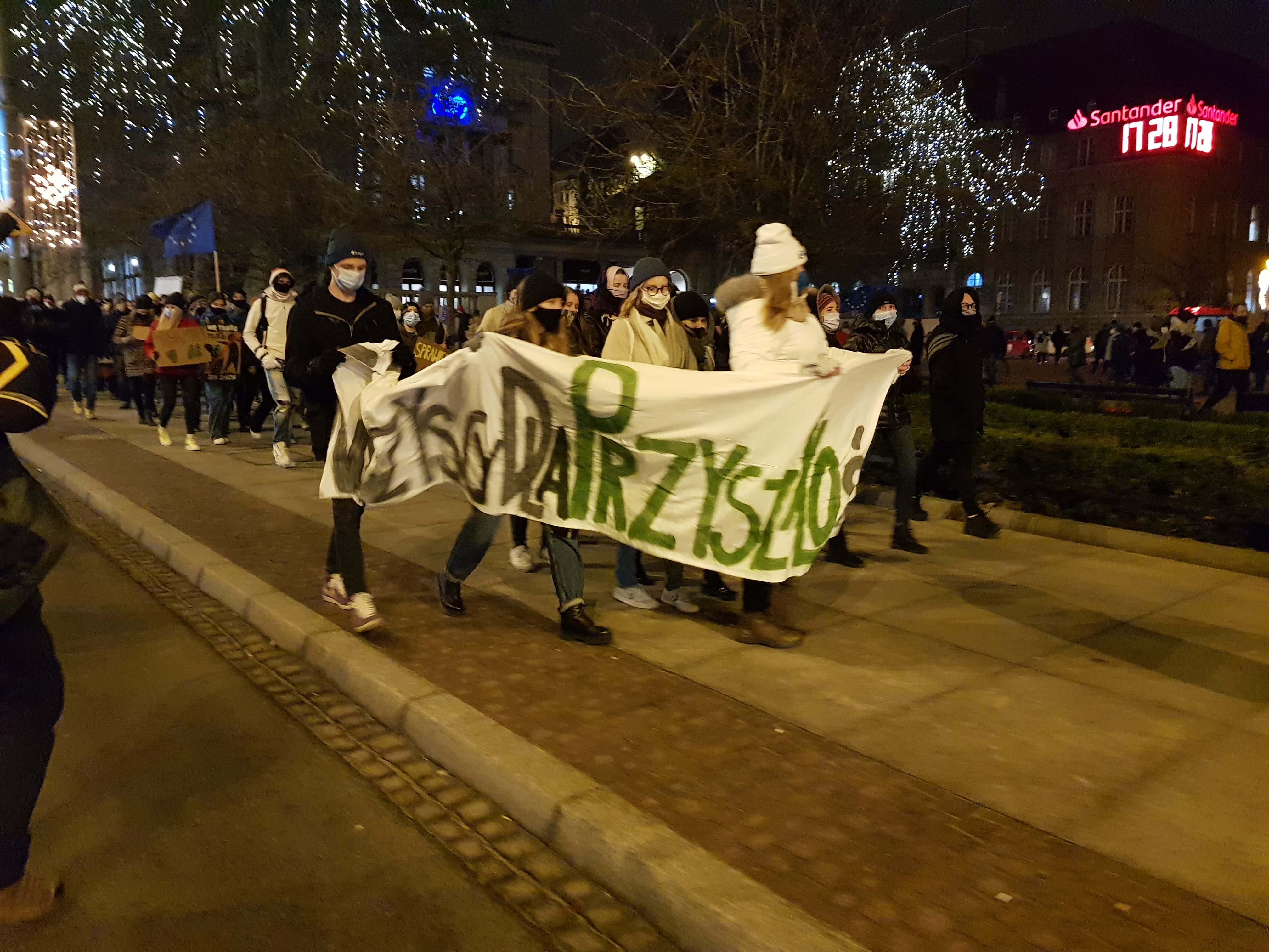 młodzieżowy strajk klimatyczny przeciwko wetu - Hubert Jach
