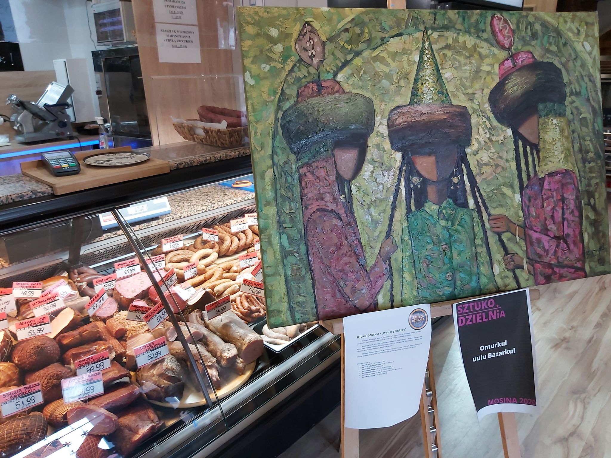 Omurkula uula Bazarkula sklep mosina wystawa - Krzysztof Polasik