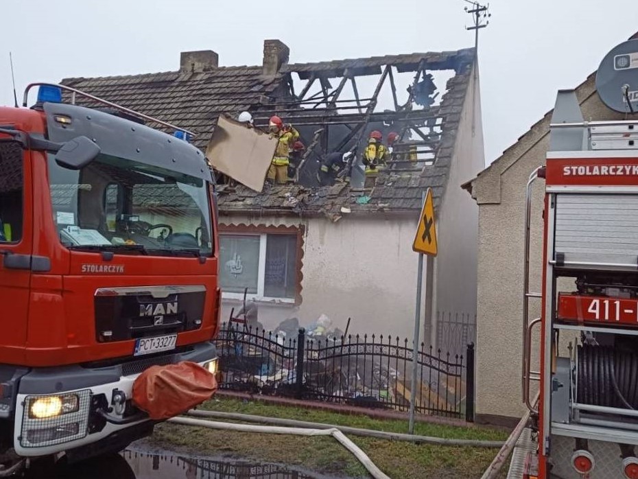 pożar domu białężyn zbiórka pieniędzy - JRG Czarnków/OSP Huta