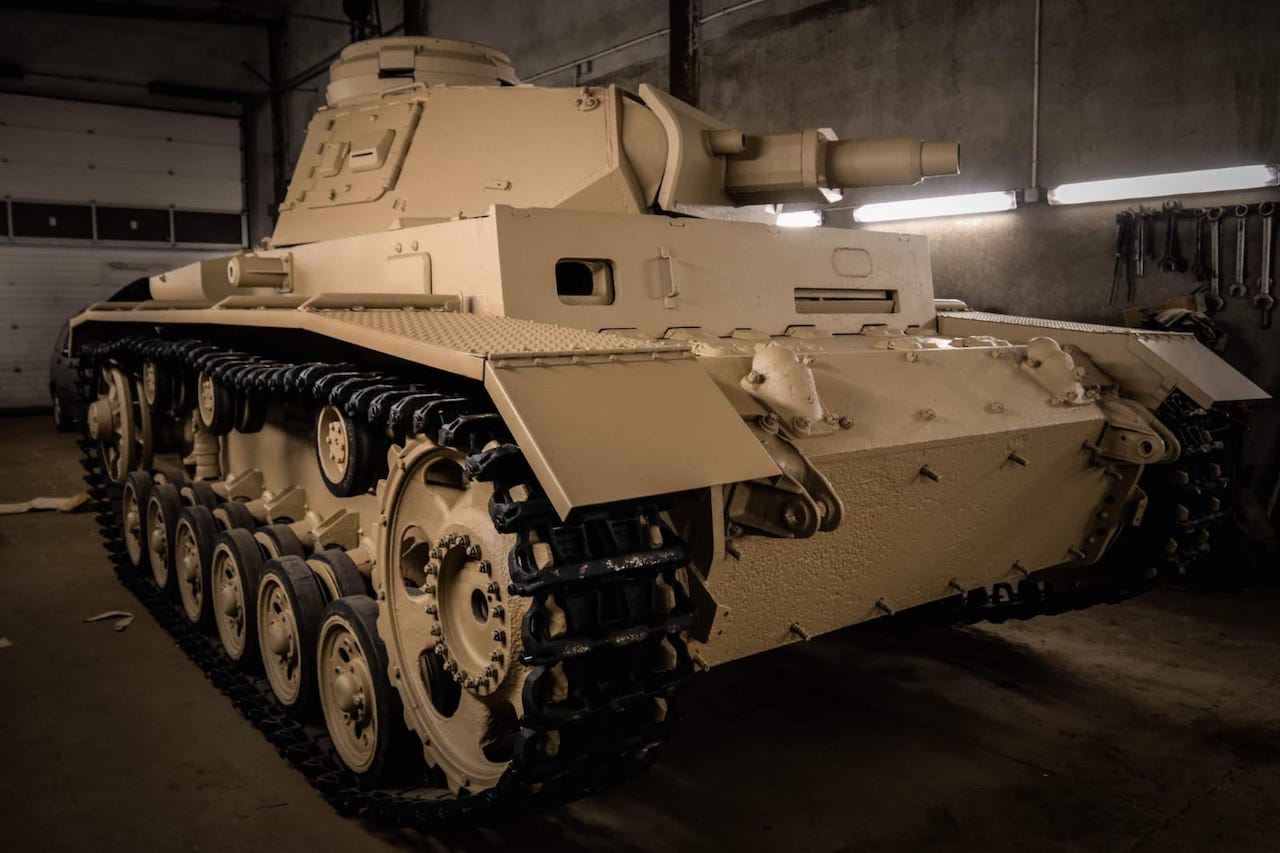 panzerkampfwagen III muzeum broni pancernej czołg - Paweł Pochocki - Muzeum Broni Pancernej w Poznaniu
