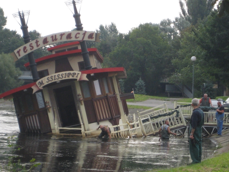 Barka Mississippi w Pile - Wiesława Pinkowska
