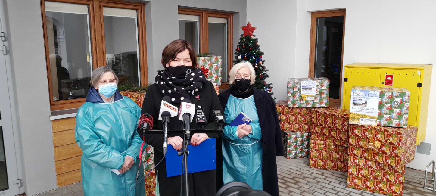 Paczka dla hospicjum akcja piła - Przemysław Stochaj