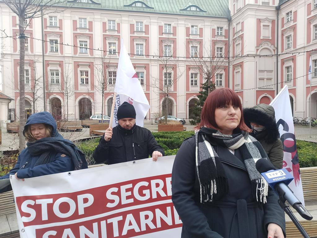 stop nop protest szczepienia