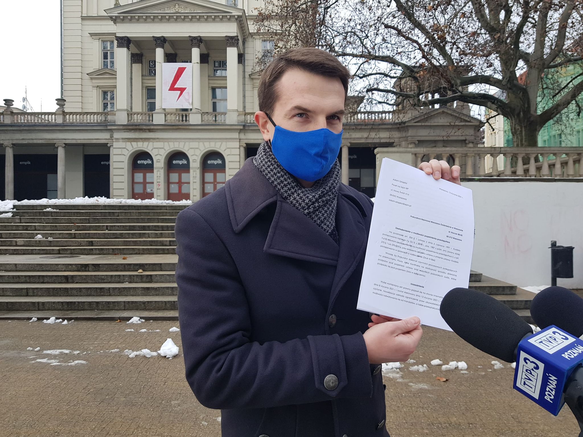 adam szłapka zawiadomienie ws posła pis - Hubert Jach