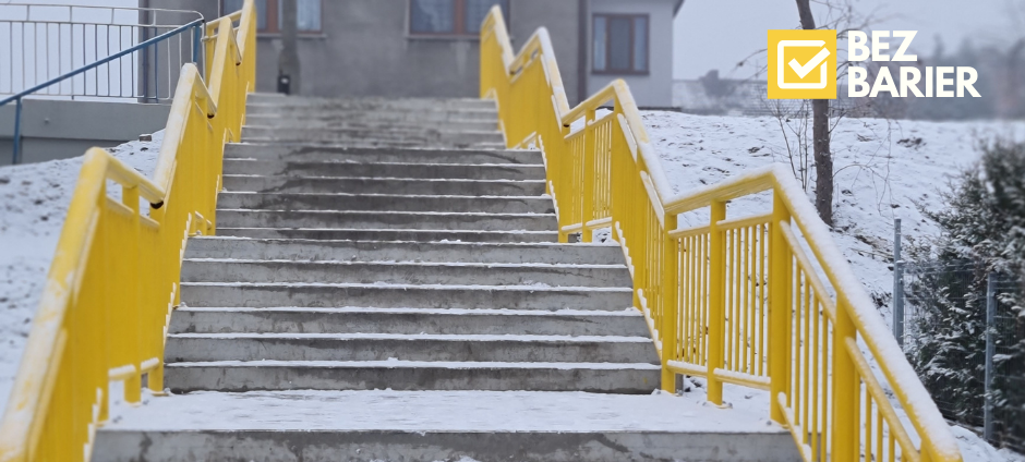 schody dk11 chodzież - FB witryna informacyjne Bez Barier