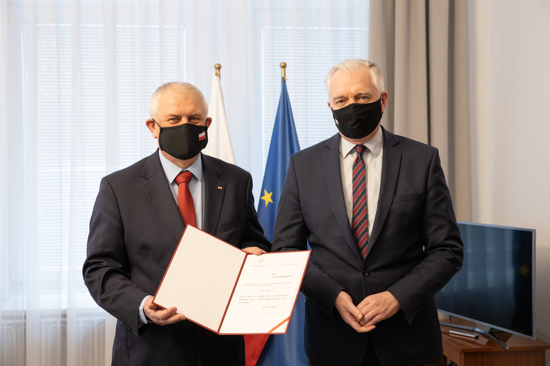 grzegorz piechowiak wiceministrem  - FB: Grzegorz Piechowiak