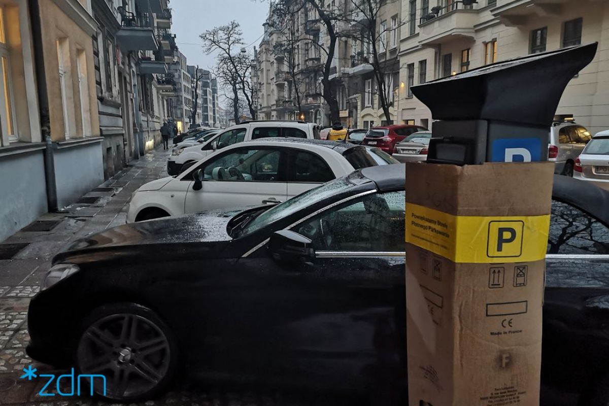 strefa płatnego parkowania łazarz - ZDM