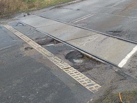 międzychód przejazd ulica poznańska  - WZDW