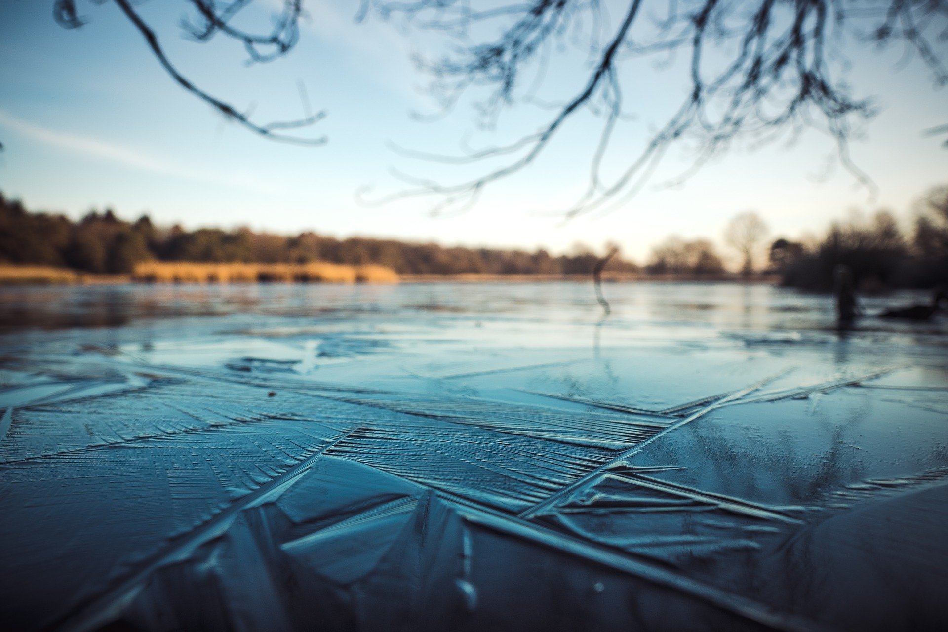 lód jezioro - Pixabay