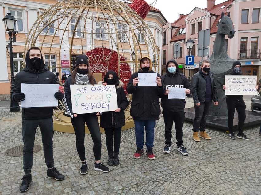 Organizatorzy protestu