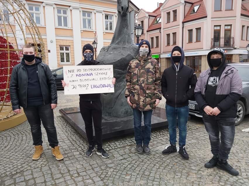 Organizatorzy protestu