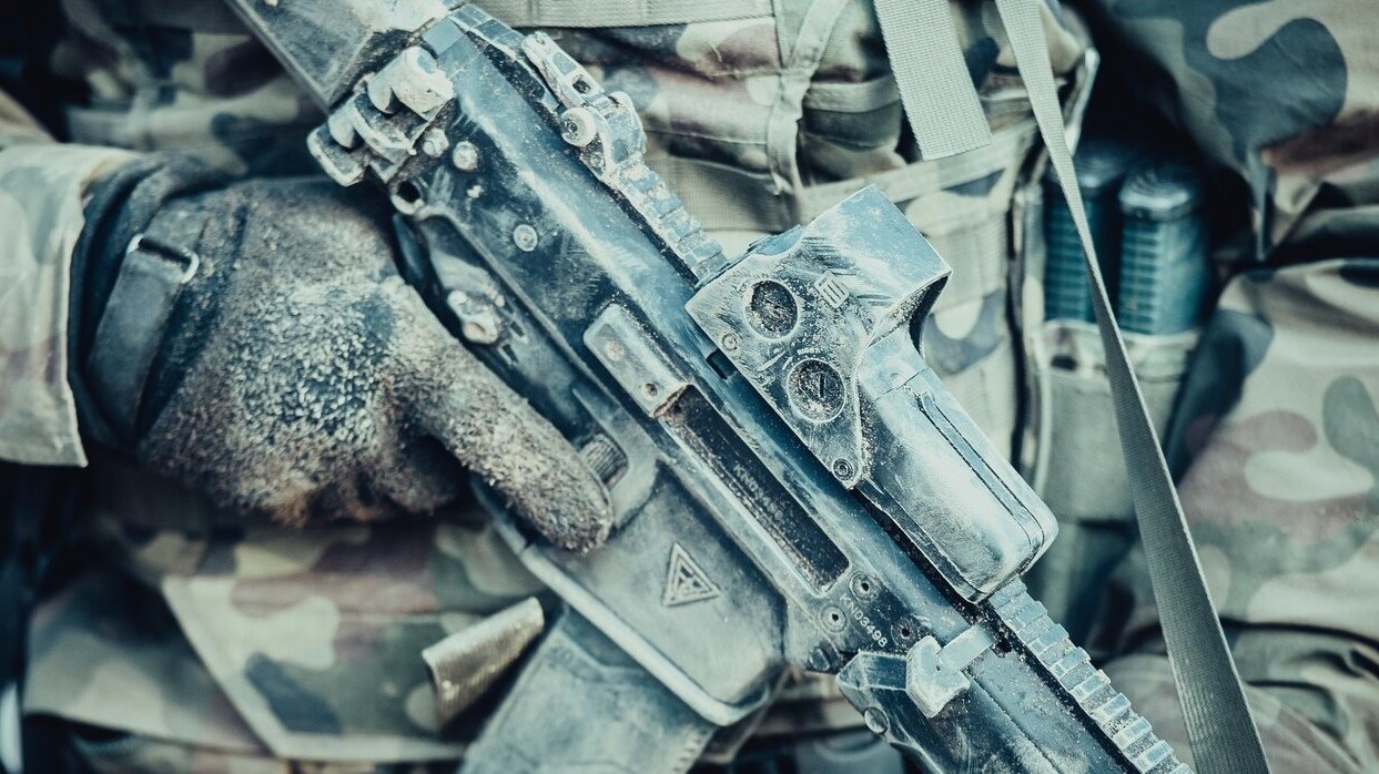 karabinek GROT WOT terytorialsi - Dowództwo Wojsk Obrony Terytorialnej