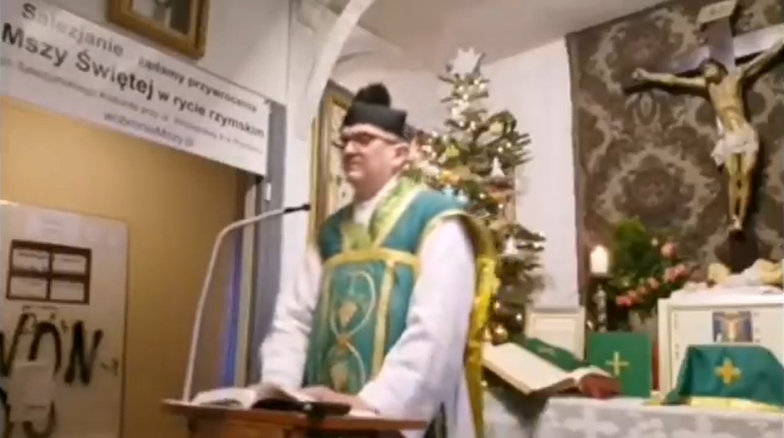 ksiądz michał woźnicki - Screenshot - Twitter