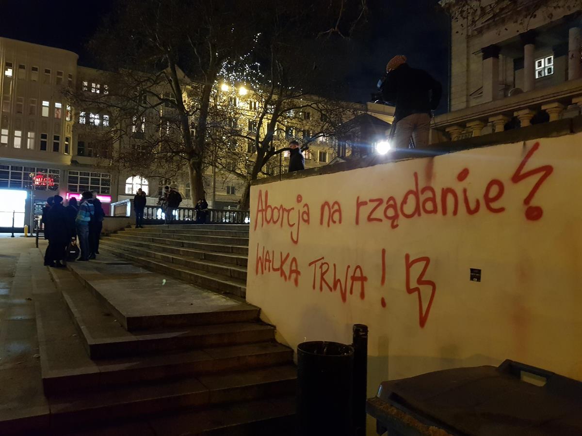 strajk kobiet - Hubert Jach - Radio Poznań