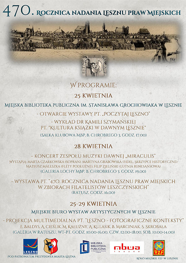  To jest historia przemian w Lesznie ostatnich 30 lat w pigułce. Biuro Wystaw Artystycznych przygotowało projekcję multimedialną "Leszno - fotograficzne konteksty" - www.mbwa.leszno.pl/