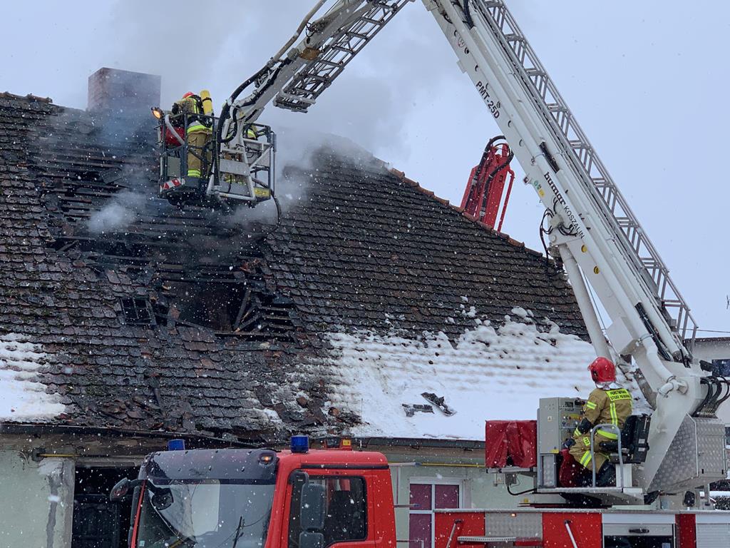 pożar domu międzychód śmiertelny - Kacper Witt
