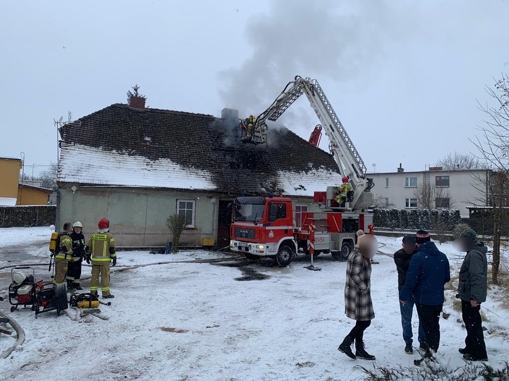pożar domu międzychód śmiertelny - Kacper Witt