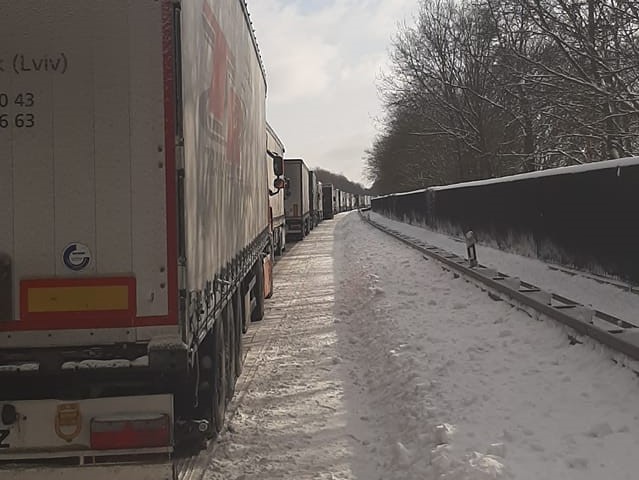 korek autostrada niemcy - Ostrzeżenia drogowe Polska i Europa/Krzysztof