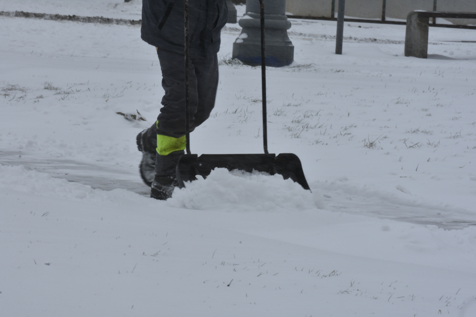 odśnieżanie zima śnieg - Wojtek Wardejn