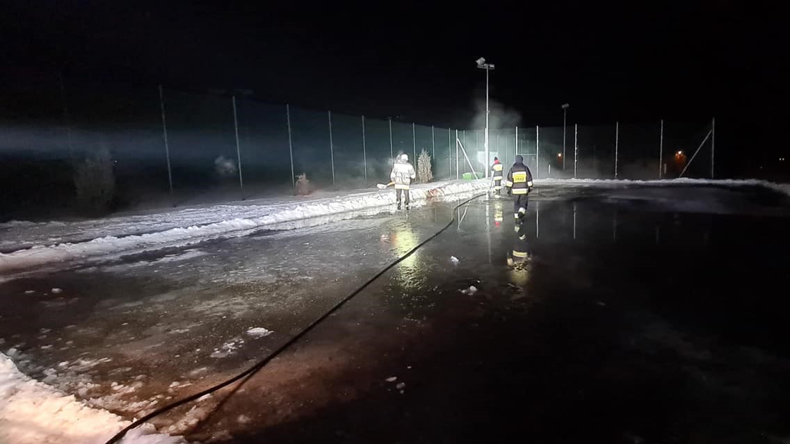 lodowisko ślizgawka obrzycko osp - OSP Obrzycko
