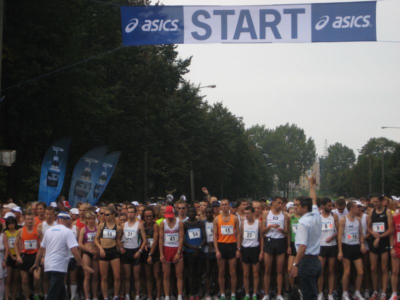 Połmaraton Philipsa Piła 2011 - Wiesława Pinkowska