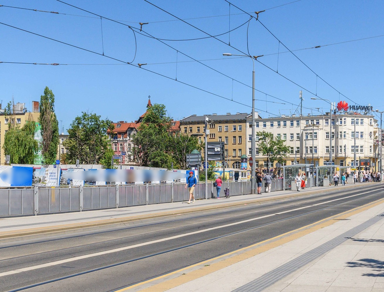 most teatralny reklamy  - Gamela Poznańska