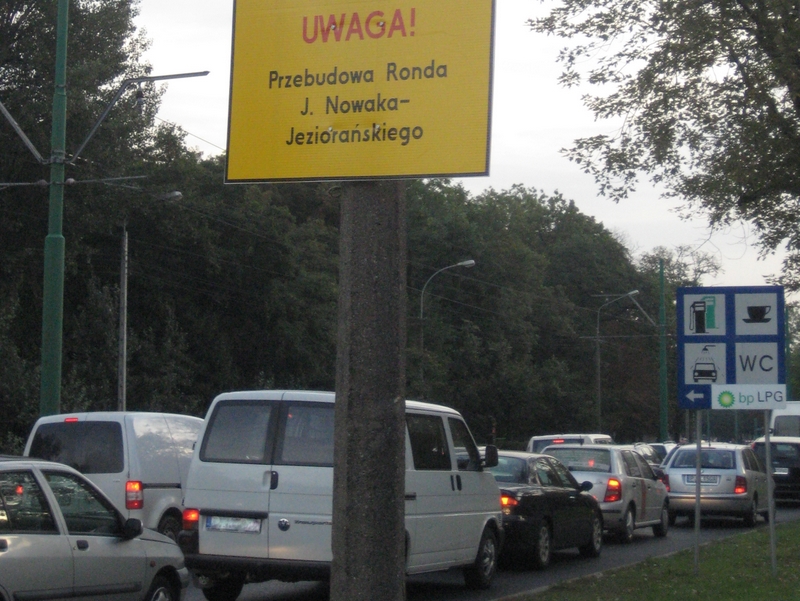 zmiana organizacji ruchu - Nowaka - Jeziorańskiego - Anna Skoczek