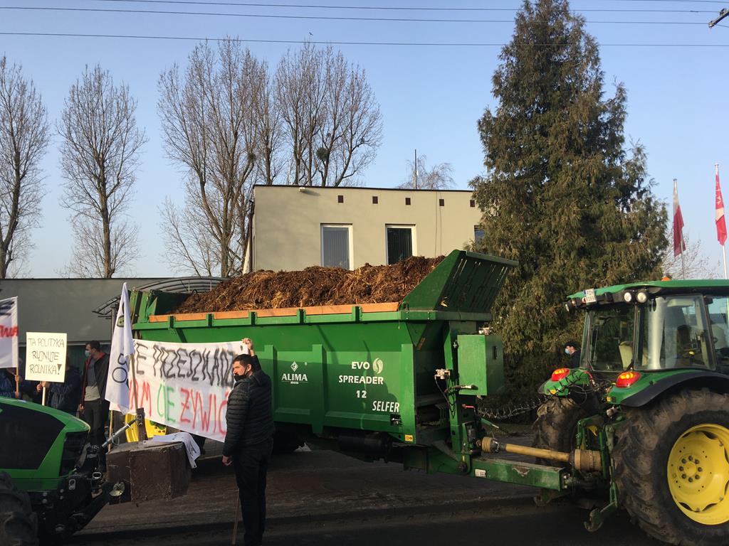 protest rolników kleszczewo - Rafał Regulski