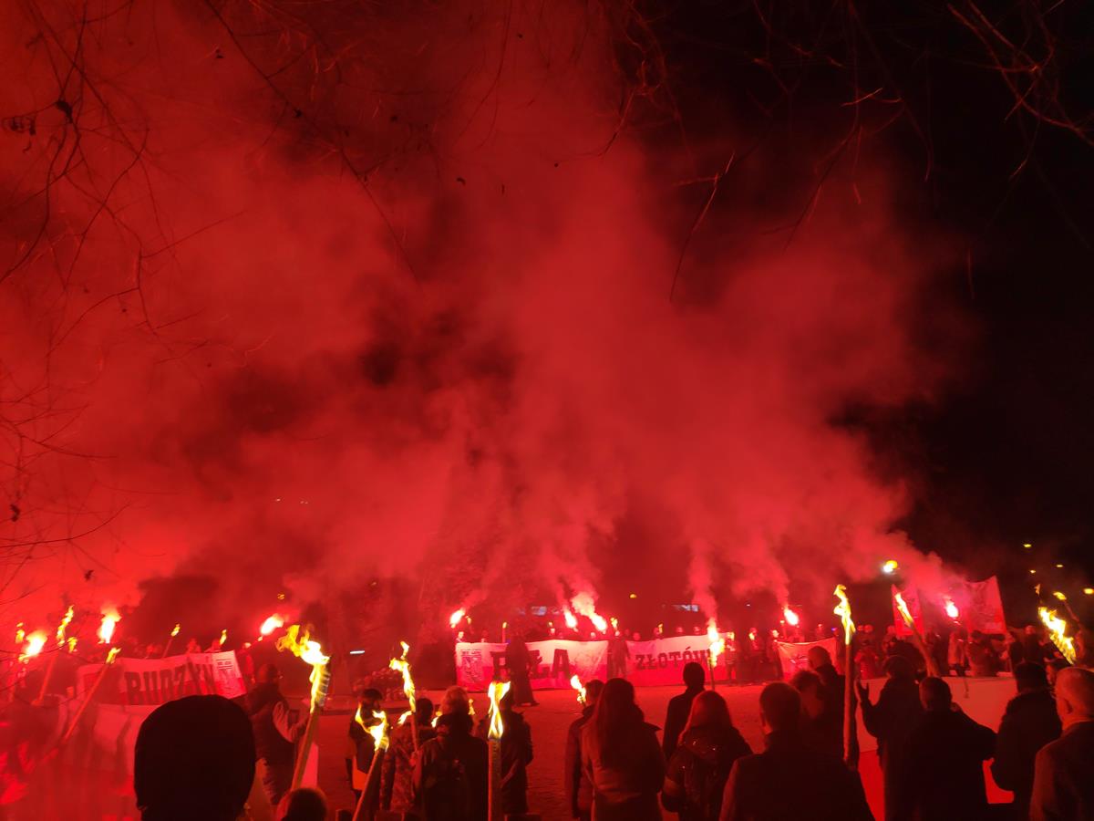 marsz pamięci żołnierzy wykletych 2021 piła pilscy patrioci - Przemysław Stochaj - Radio Poznań