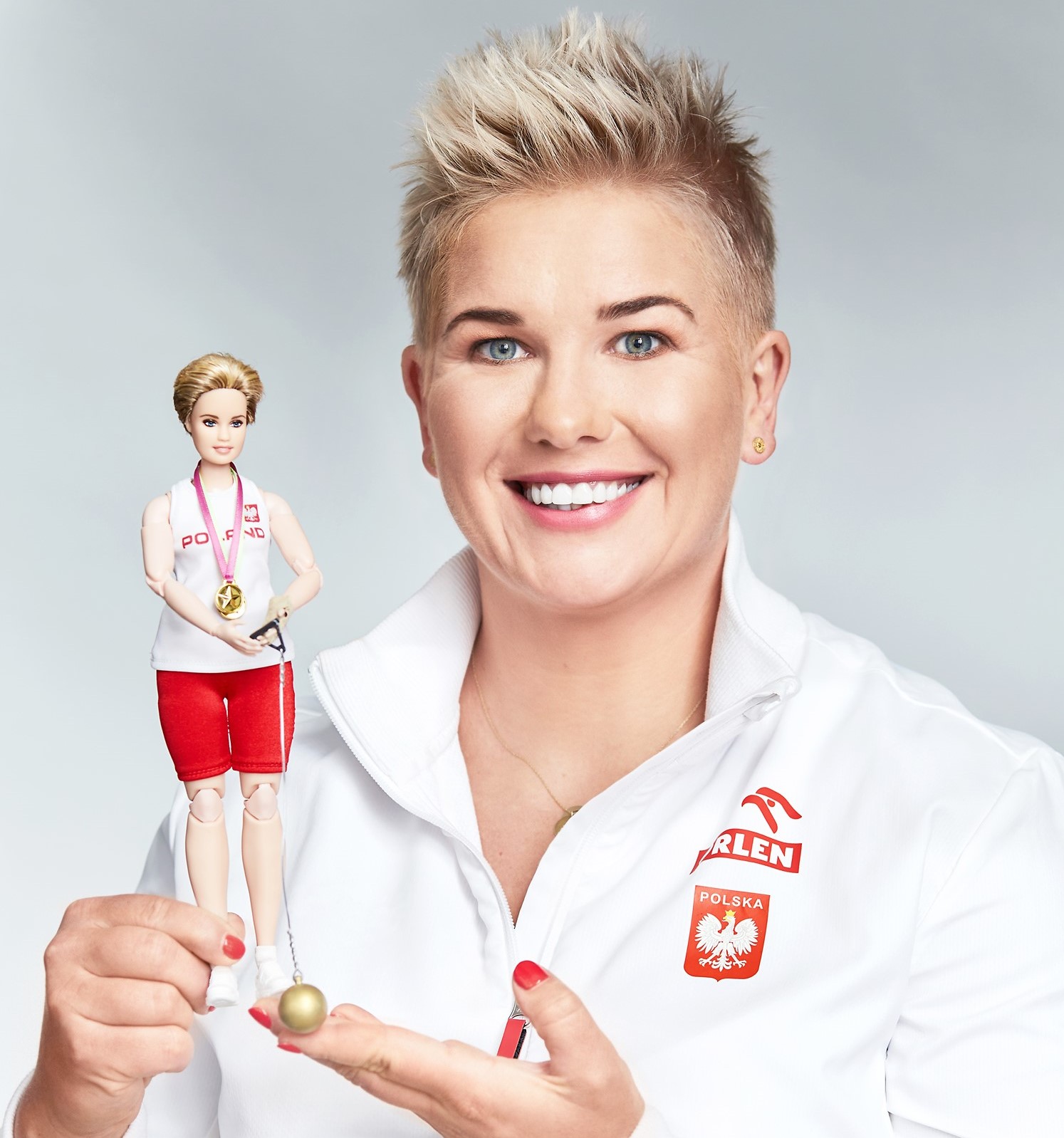 lalka barbie anita włodarczyk - FB: Barbie