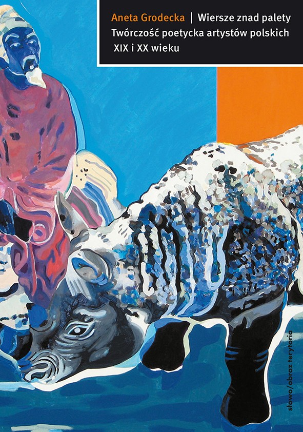 Wiersze znad palety - okładka - słowo/obraz terytoria