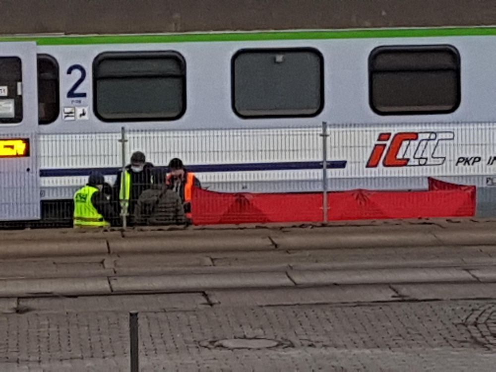 wypadek na torach - Hubert Jach