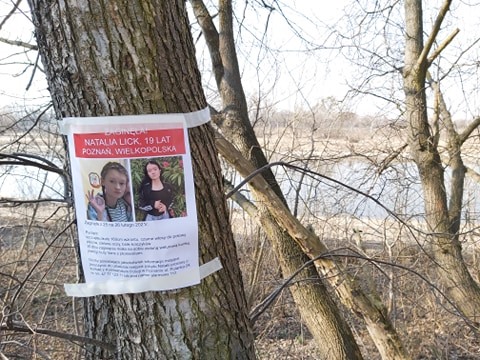 plakaty natalia lick zaginiona - Krzysztof Polasik