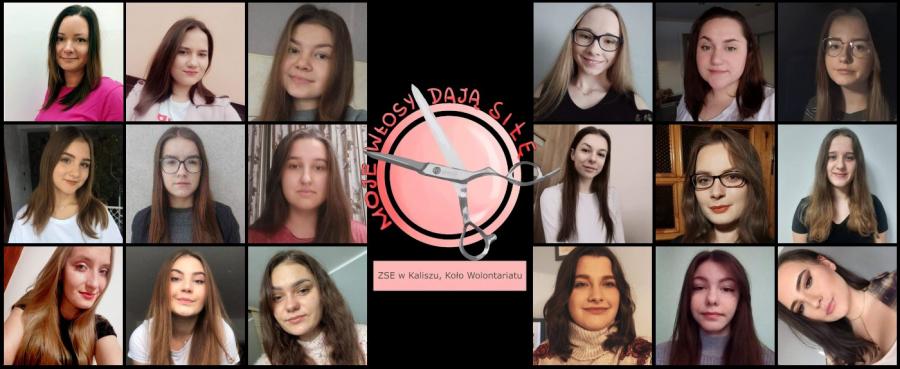 moje włosy dają siłę - ZSE Kalisz