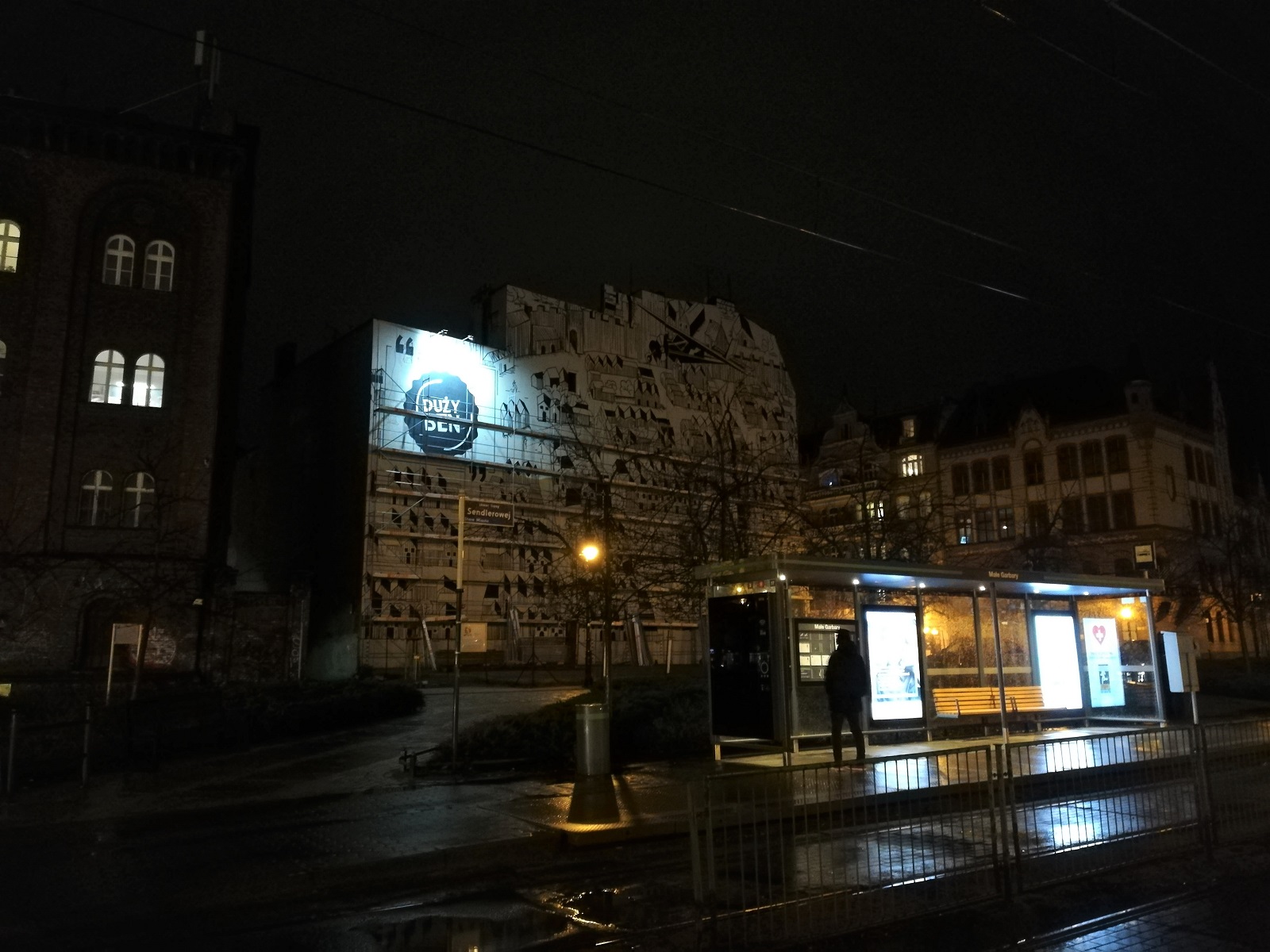 mural duży ben - Rada Osiedla Stare Miasto