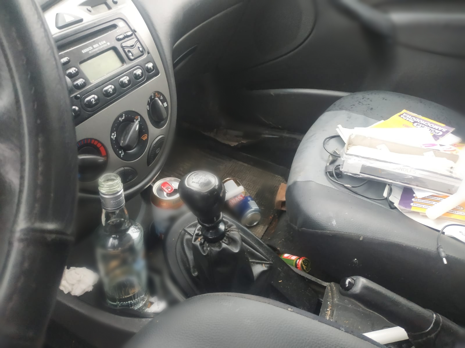 pijany kierowca białośliwie - KPP Piła