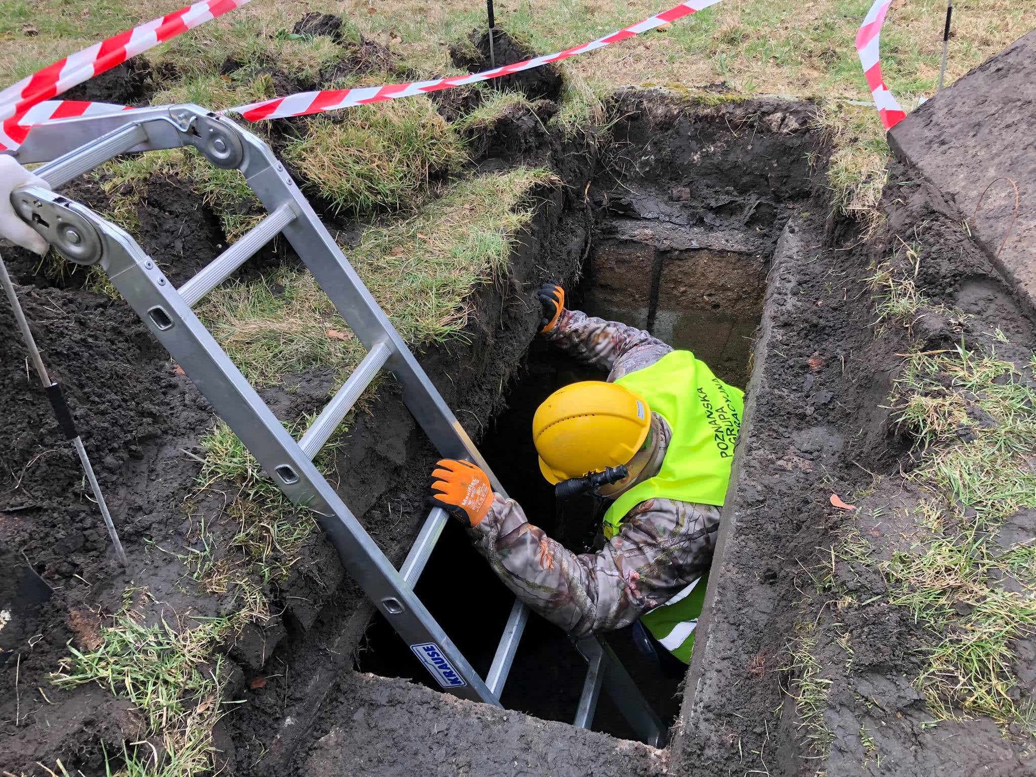 schron kasprzaka bunkier - Poznańska Grupa Eksploracyjna