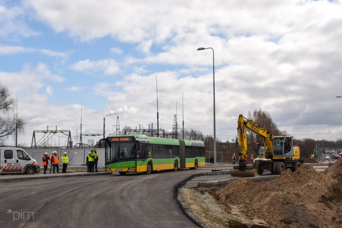 naramowice zmiana organizacji ruchu lechicka  - PIM