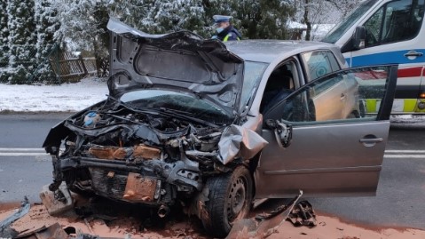śmierrtelny wypadek leszno matka z dziećmi - Archiwum