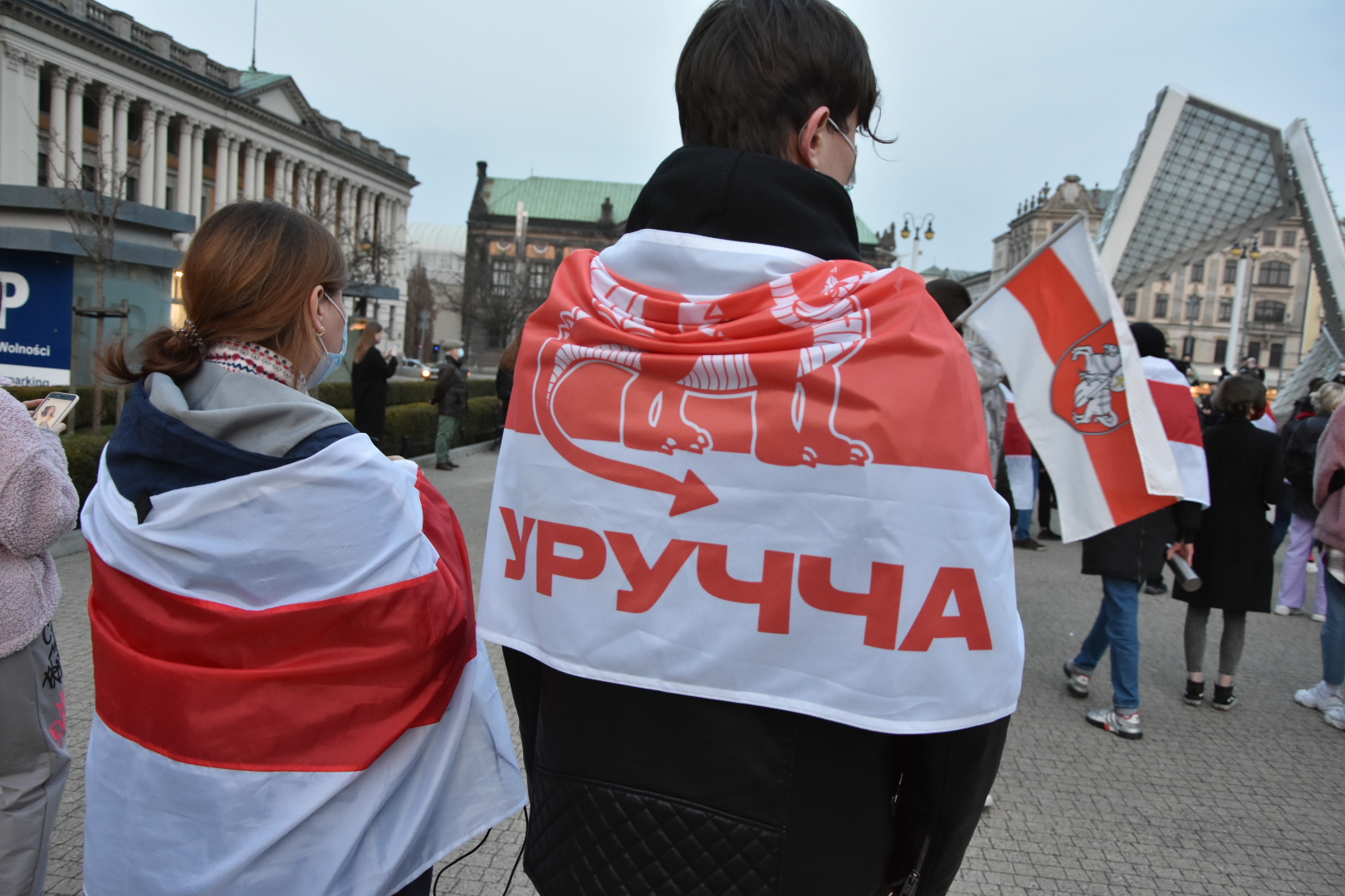 protest białoruś  - Wojtek Wardejn